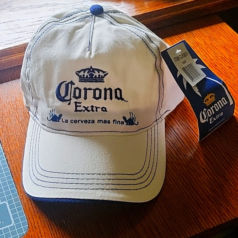 NWT Corona hat- Embossed lettering